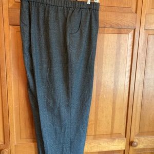 Dark grey women’s plus pants